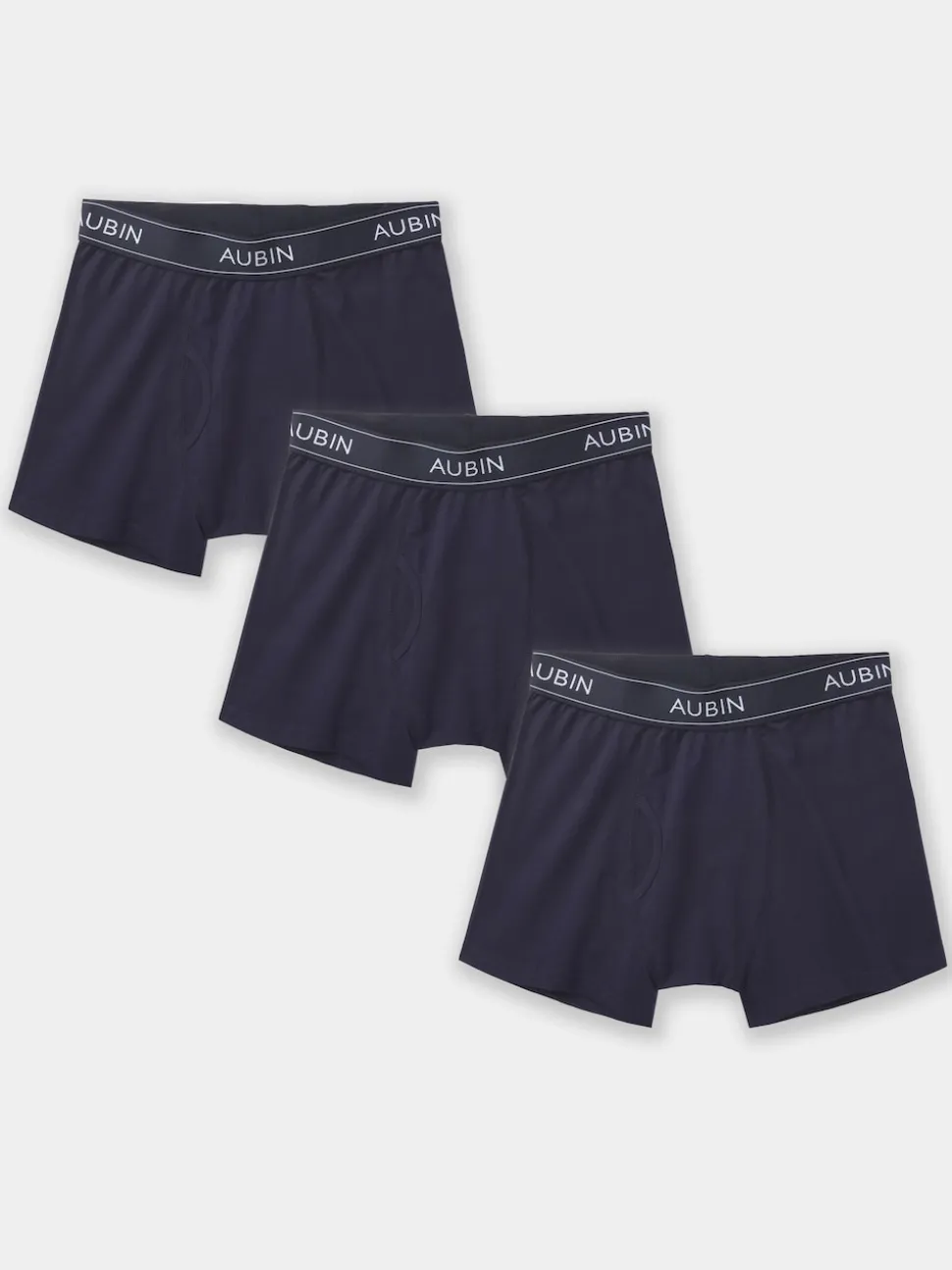 Aubin Blue Chancel Boxers 3 Pack