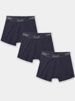 Aubin Blue Fen Boxers 3 Pack