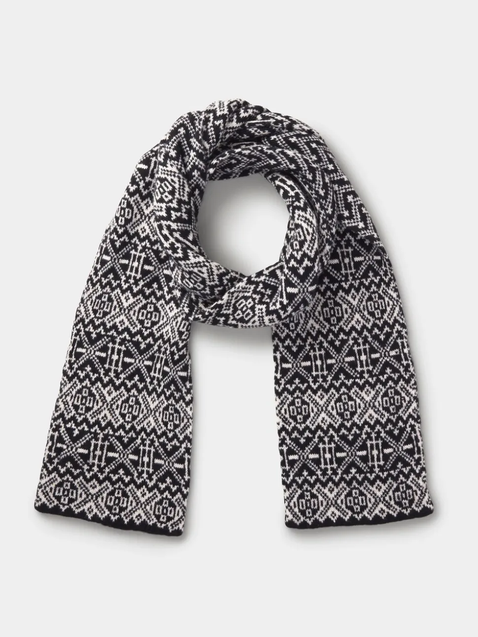 Aubin Dudley Fairisle Scarf