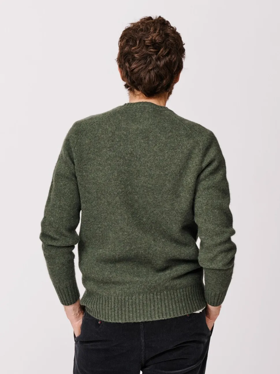 Aubin Prestwick Shetland Crew Jumper