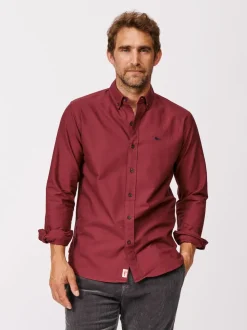 Aubin Red Alder Oxford 100% Cotton Shirt