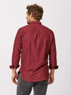 Aubin Red Alder Oxford 100% Cotton Shirt