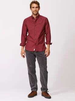 Aubin Red Alder Oxford 100% Cotton Shirt
