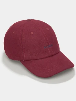 Aubin Red Harrier Flannel Wool Cap