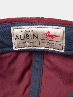 Aubin Red Harrier Flannel Wool Cap