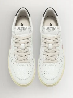 AUTRY Black Mans Medalist Low Trainers