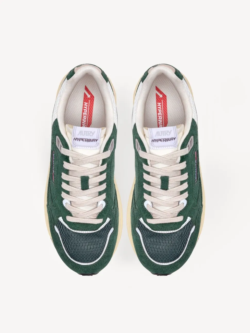 AUTRY Green Hyperway Low Top Trainers