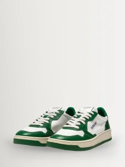 AUTRY Green Mans Medalist Low Trainers