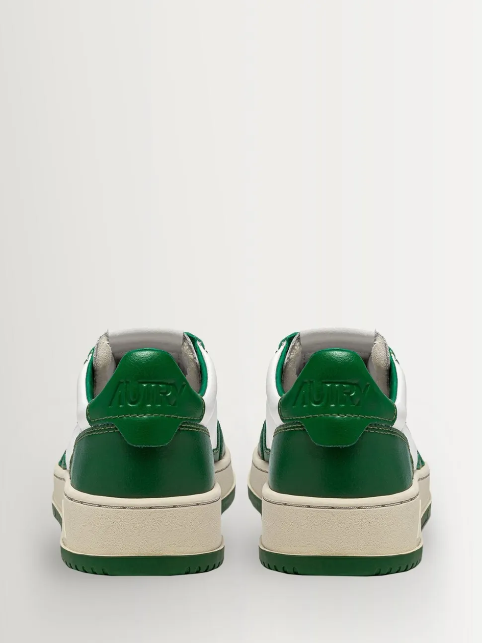 AUTRY Green Mans Medalist Low Trainers