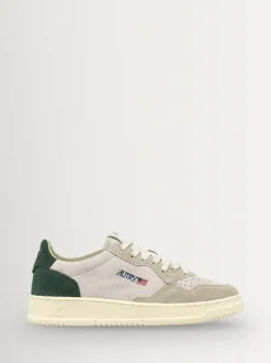 AUTRY Green Mans Medalist Low Trainers