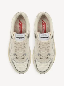 AUTRY Grey Hyperway Low Top Trainers