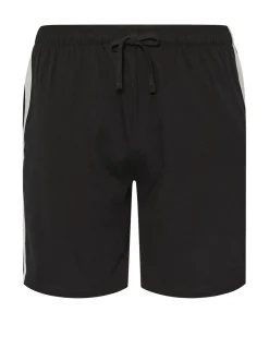 BadRhino Big & Tall Black Jersey Lounge Shorts