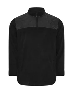 BadRhino Big & Tall Black Quilted Fleece