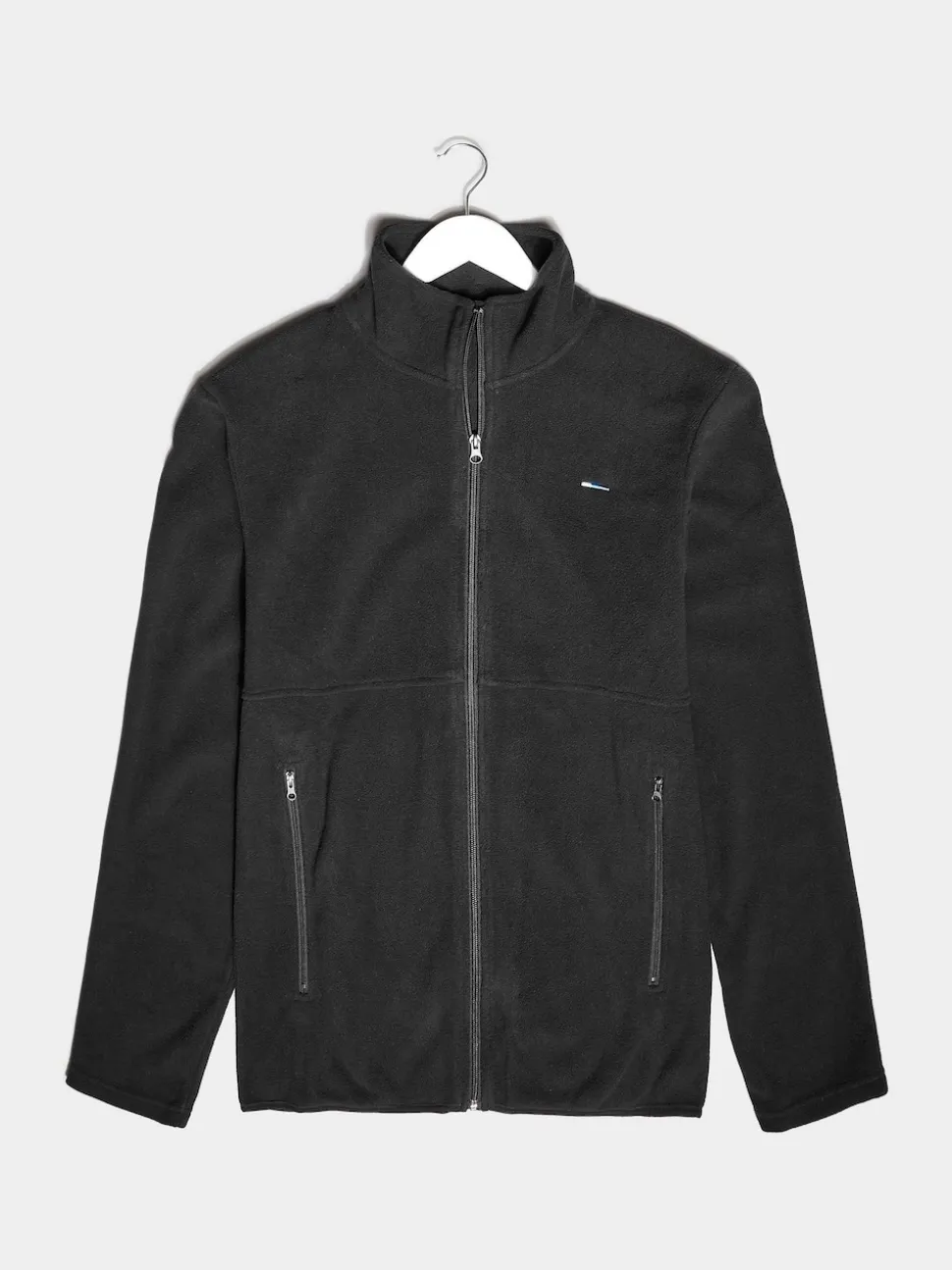 BadRhino Big & Tall Black Zip Thru Fleece