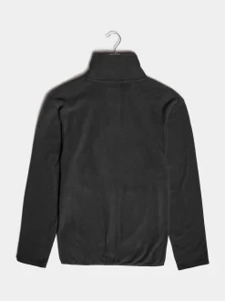 BadRhino Big & Tall Black Zip Thru Fleece