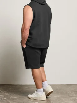 BadRhino Big & Tall Black Joggers Shorts