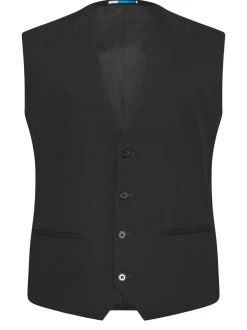 BadRhino Big & Tall Black Tailoring Suit Waistcoat