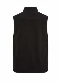 BadRhino Big & Tall Black Fleece Pocket Gilet