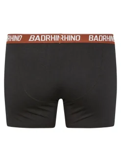 BadRhino Big & Tall Black Multi-Colour Boxers 5 Pack