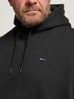 BadRhino Big & Tall Black Sleeveless Hoodie