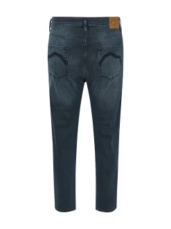 BadRhino Big & Tall Black Straight Leg Denim Jeans