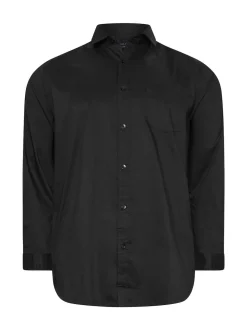 BadRhino Big & Tall Black Long Sleeve Shirt