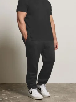 BadRhino Big & Tall Black Essential Joggers
