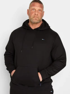 BadRhino Big & Tall Black Essential Hoodie