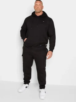 BadRhino Big & Tall Black Essential Hoodie