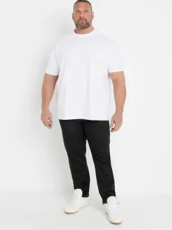 BadRhino Big & Tall Black Super Stretch Knitted Denim Jeans