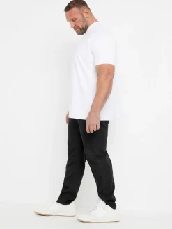 BadRhino Big & Tall Black Super Stretch Knitted Denim Jeans