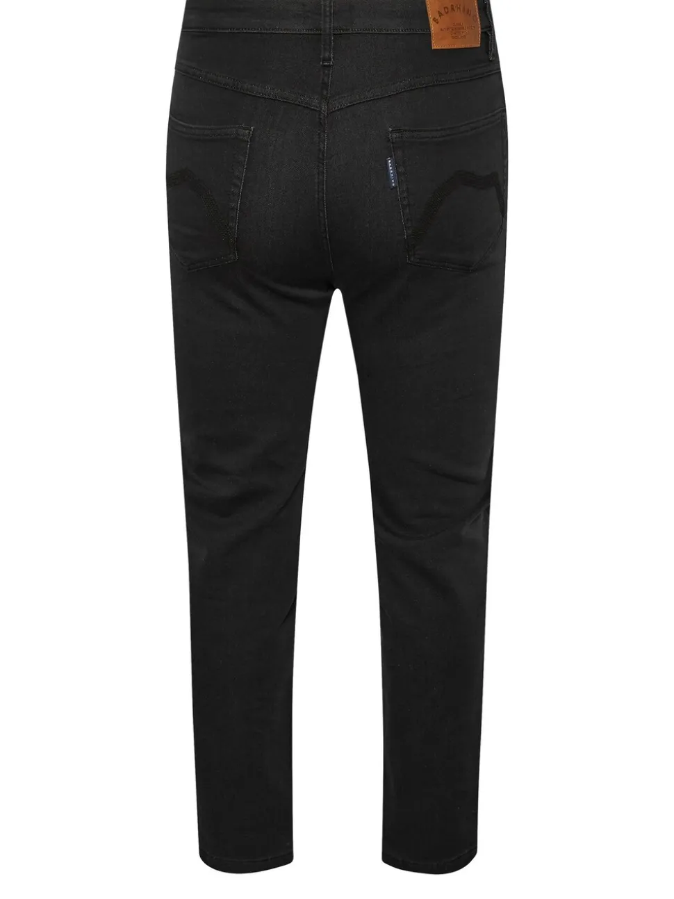 BadRhino Big & Tall Black Super Stretch Knitted Denim Jeans