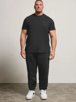 BadRhino Big & Tall Black Essential Joggers