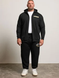 BadRhino Big & Tall Black Worldwide Joggers
