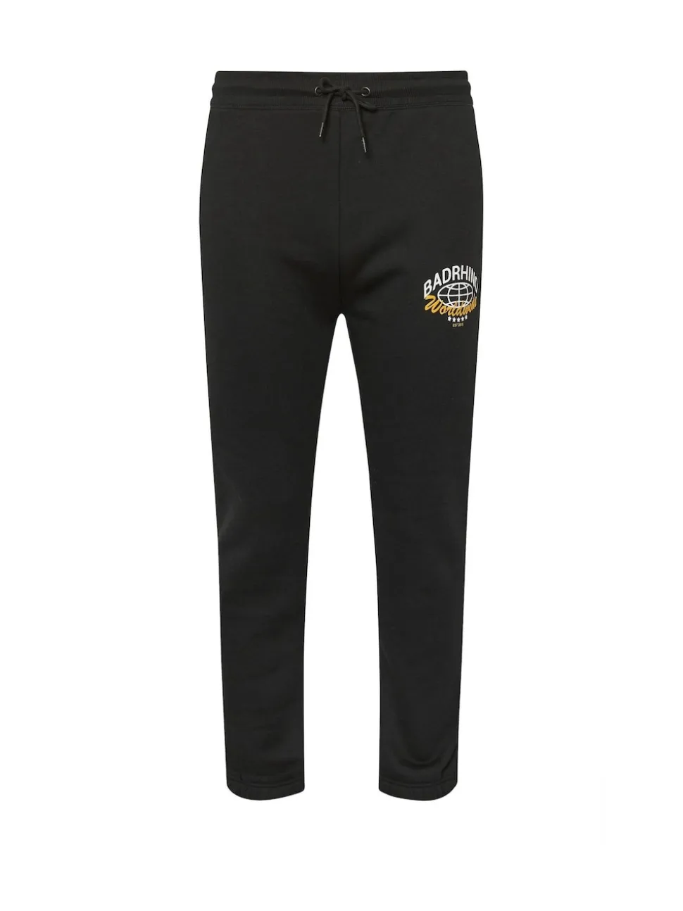 BadRhino Big & Tall Black Worldwide Joggers