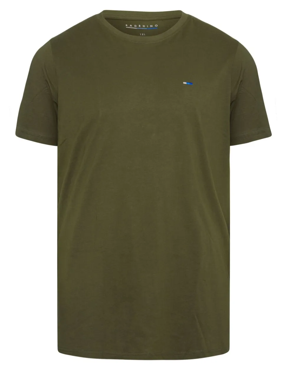 BadRhino Big & Tall Black Chrome 100% Cotton T-Shirts 5 Pack