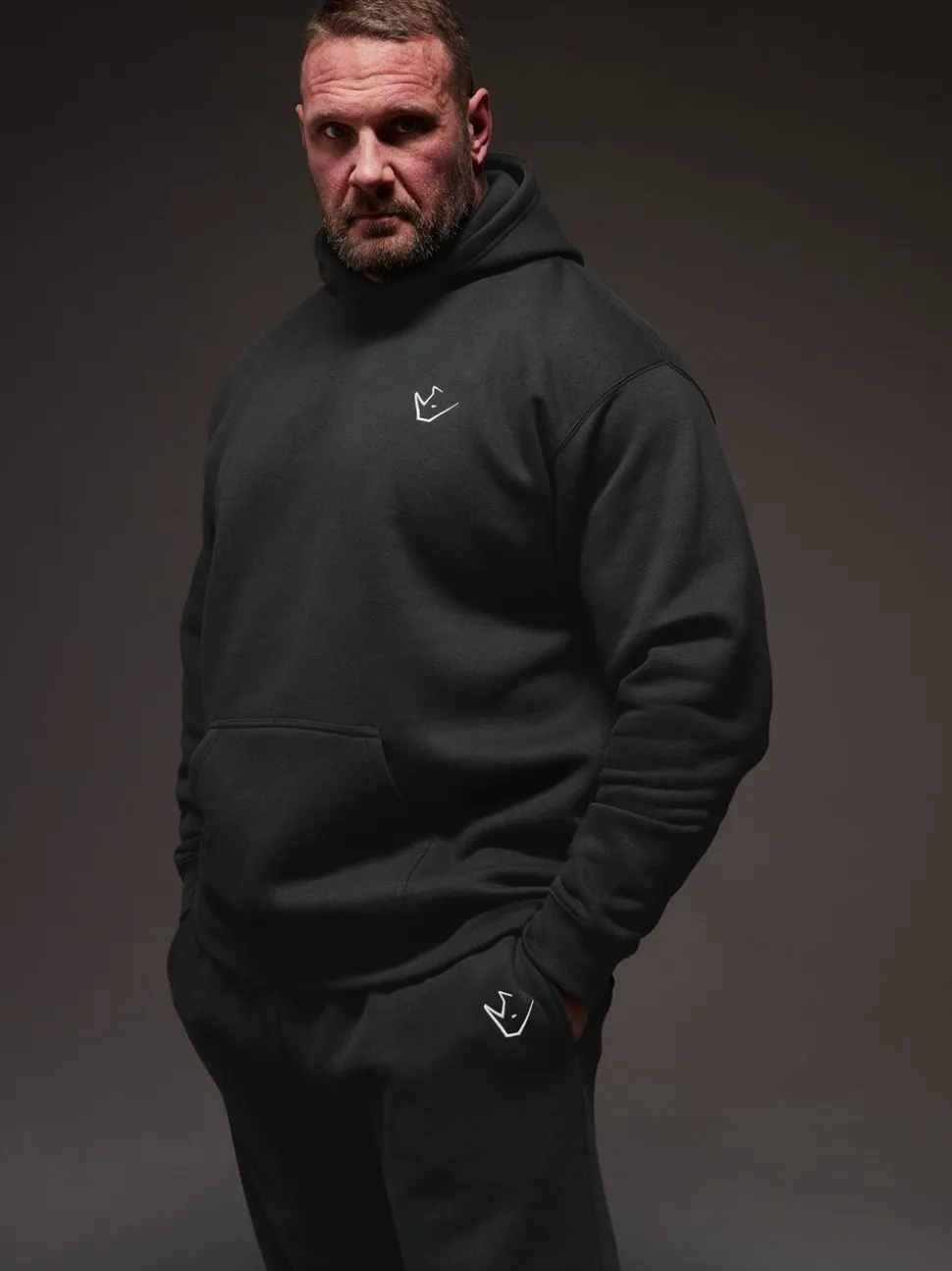 BadRhino Big & Tall Black IronRhino Rest Day Joggers
