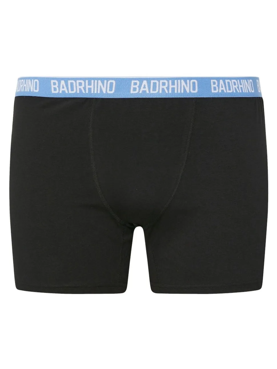 BadRhino Big & Tall Black Multi Band Trunks 3 Pack