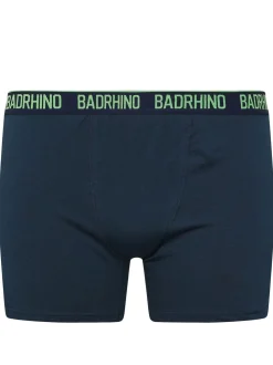 BadRhino Big & Tall Black Multi Band Trunks 3 Pack