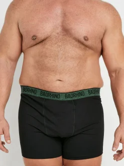 BadRhino Big & Tall Black Boxers 5 Pack