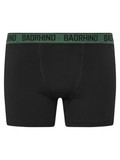 BadRhino Big & Tall Black Boxers 5 Pack