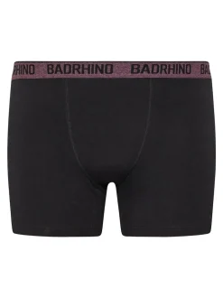 BadRhino Big & Tall Black Boxers 5 Pack