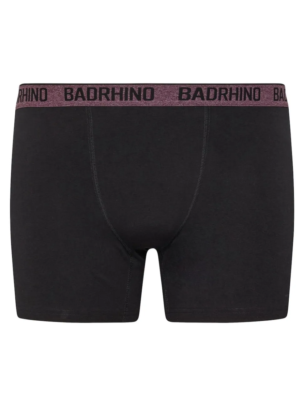 BadRhino Big & Tall Black Boxers 5 Pack