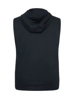 BadRhino Big & Tall Blue 100% Cotton Sleeveless Hoodie