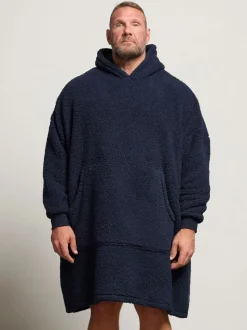 BadRhino Big & Tall Blue Blanket Hoodie