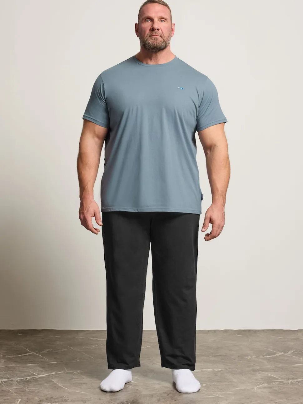 BadRhino Big & Tall Blue Colby Lounge Set