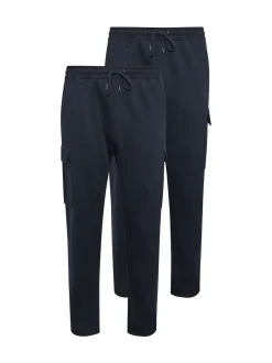 BadRhino Big & Tall Blue Cargo Joggers 2 Packs