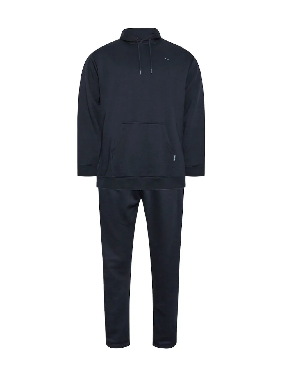 BadRhino Big & Tall Blue Hoodie and Cargo Joggers Set