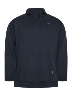 BadRhino Big & Tall Blue Hoodie and Cargo Joggers Set