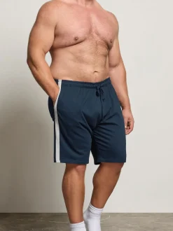 BadRhino Big & Tall Blue Jersey Lounge Shorts
